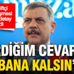 Bakan Çiftçi, CHP ile Görüşmesine İlişkin Detayları Paylaşmadı: “O Bana Kalsın”