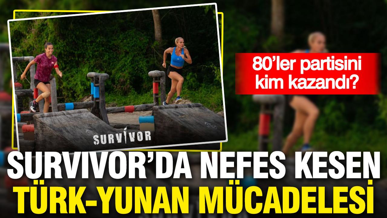Survivor 2026’da Türk-Yunan Rekabeti: 80’ler Partisinin Kazananı Kim Oldu?