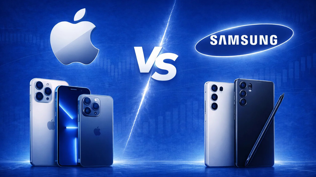 Apple ve Samsung Rekabetinde Sürpriz İsim: Zirveye Kim Yerleşti?