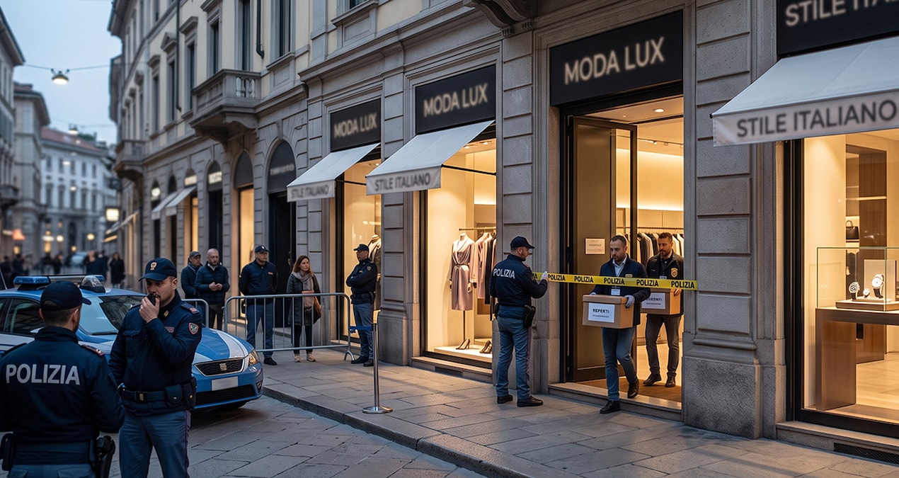 Moda dunyasinda buyuk deprem dev luks markalara sok polis baskini NAlUPR22