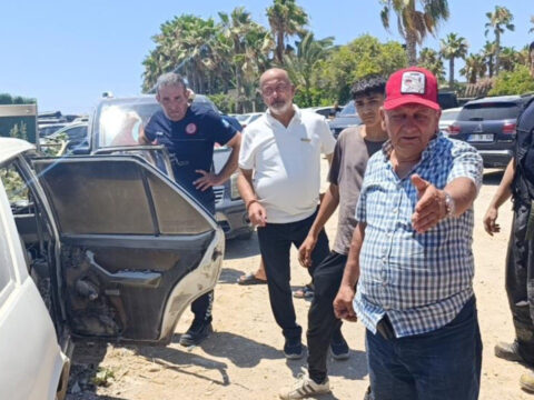 Olcu almaya gitti dondugunde hayatinin sokunu yasadi araci kule dondu OnmNBriF
